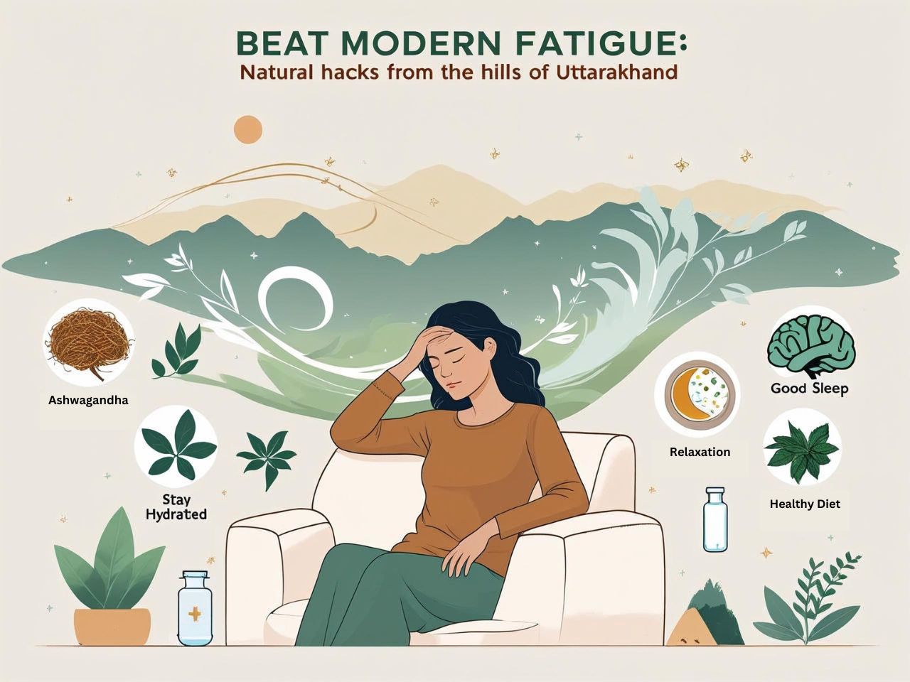 Beat Modern Fatigue: Natural Hacks Inspired by Pahadi Lifestyle