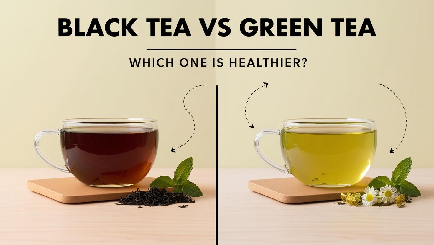 Black Tea vs Green Tea