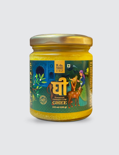 PAHADI COW GHEE - 135ml - The Pahadi Story