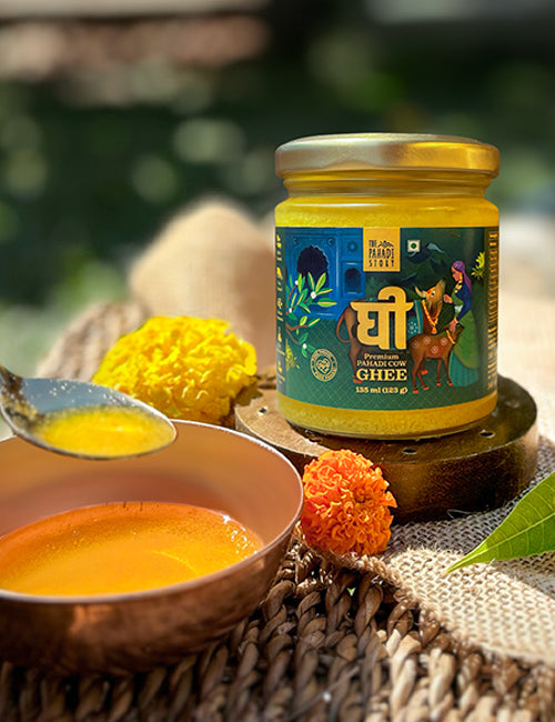 PAHADI COW GHEE - 135ml - The Pahadi Story