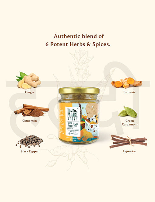 Haldi Mix | Pack of 2 - The Pahadi Story