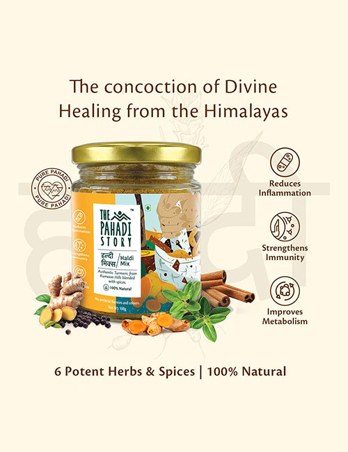 Haldi Mix | Pack of 2 - The Pahadi Story