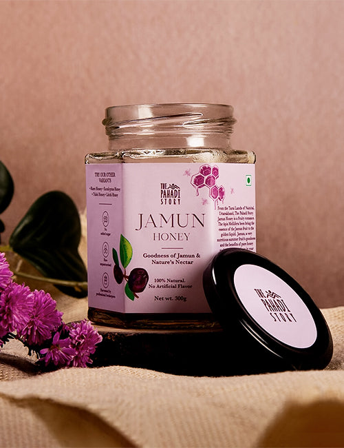 Flavourful, Fruity Jamun Honey - The Pahadi Story 