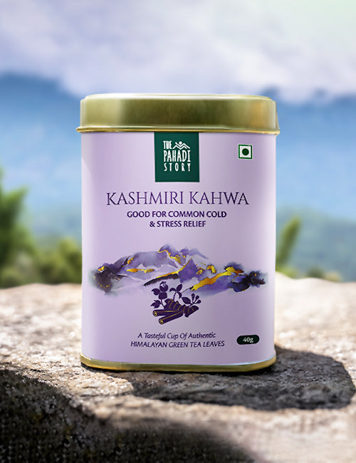 Kashmiri Kahwa Green Tea - The Pahadi Story 