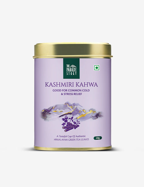 Kashmiri Kahwa Green Tea - The Pahadi Story 