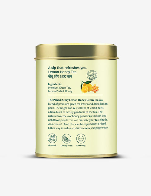 Lemon Honey Green Tea - The Pahadi Story