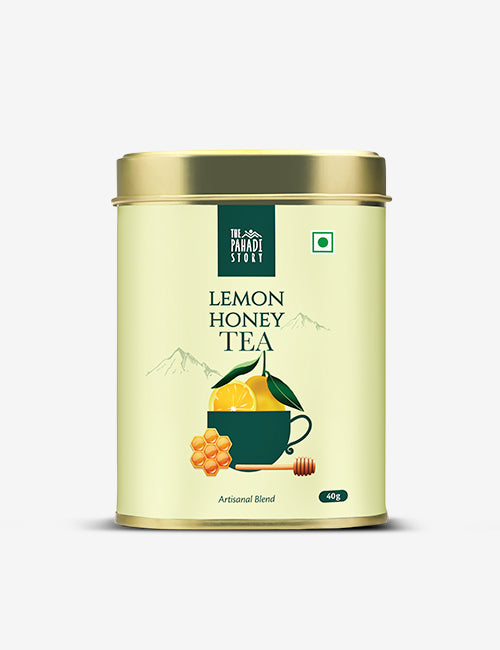 Lemon Honey Green Tea and Peach Tea Combo - The Pahadi Story 