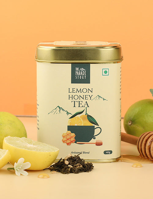 Lemon Honey Green Tea - The Pahadi Story 