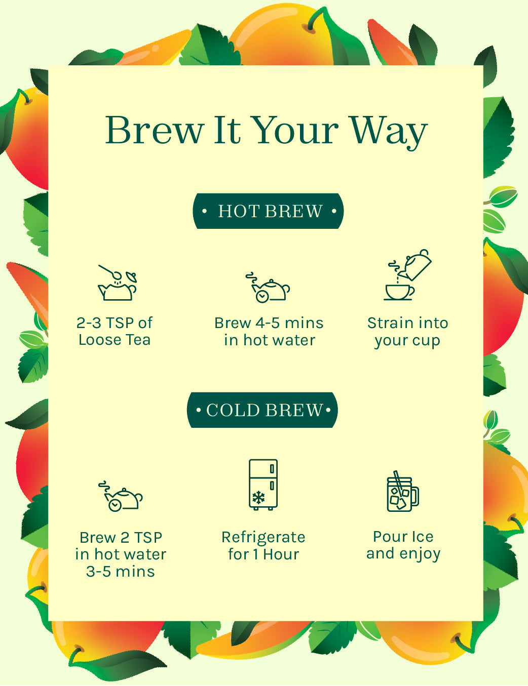 Mango Tea Recipe