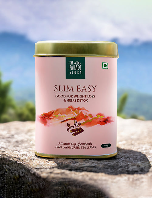 Himalayan Green Tea for Weight Loss- Slim Easy - The Pahadi Story 