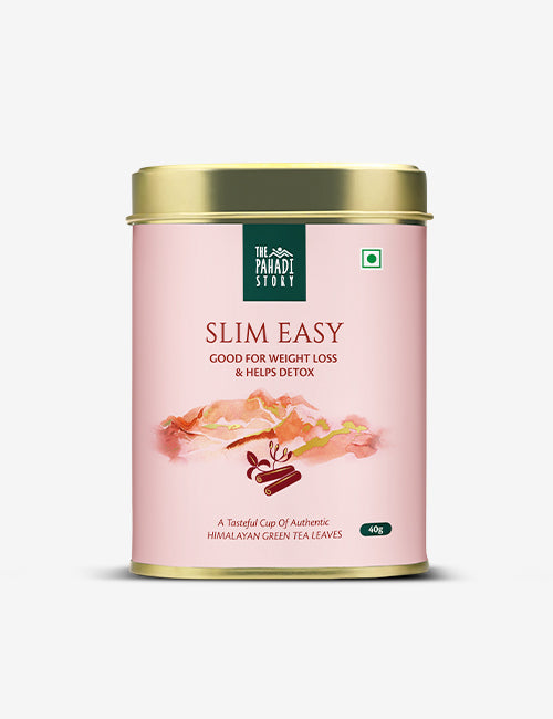 Himalayan Green Tea for Weight Loss- Slim Easy - The Pahadi Story 