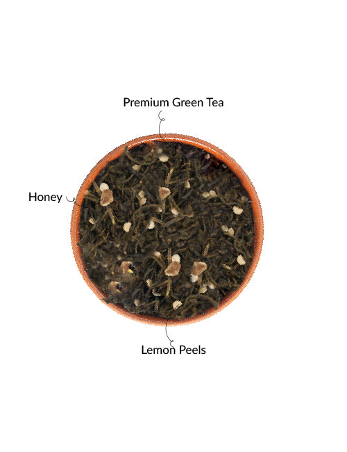 Lemon Honey Green Tea - The Pahadi Story