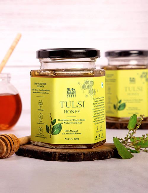 Tulsi Honey for Cold & Cough - The Pahadi Story 