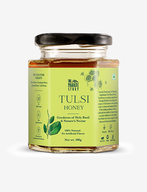 Tulsi Honey for Cold & Cough - The Pahadi Story 