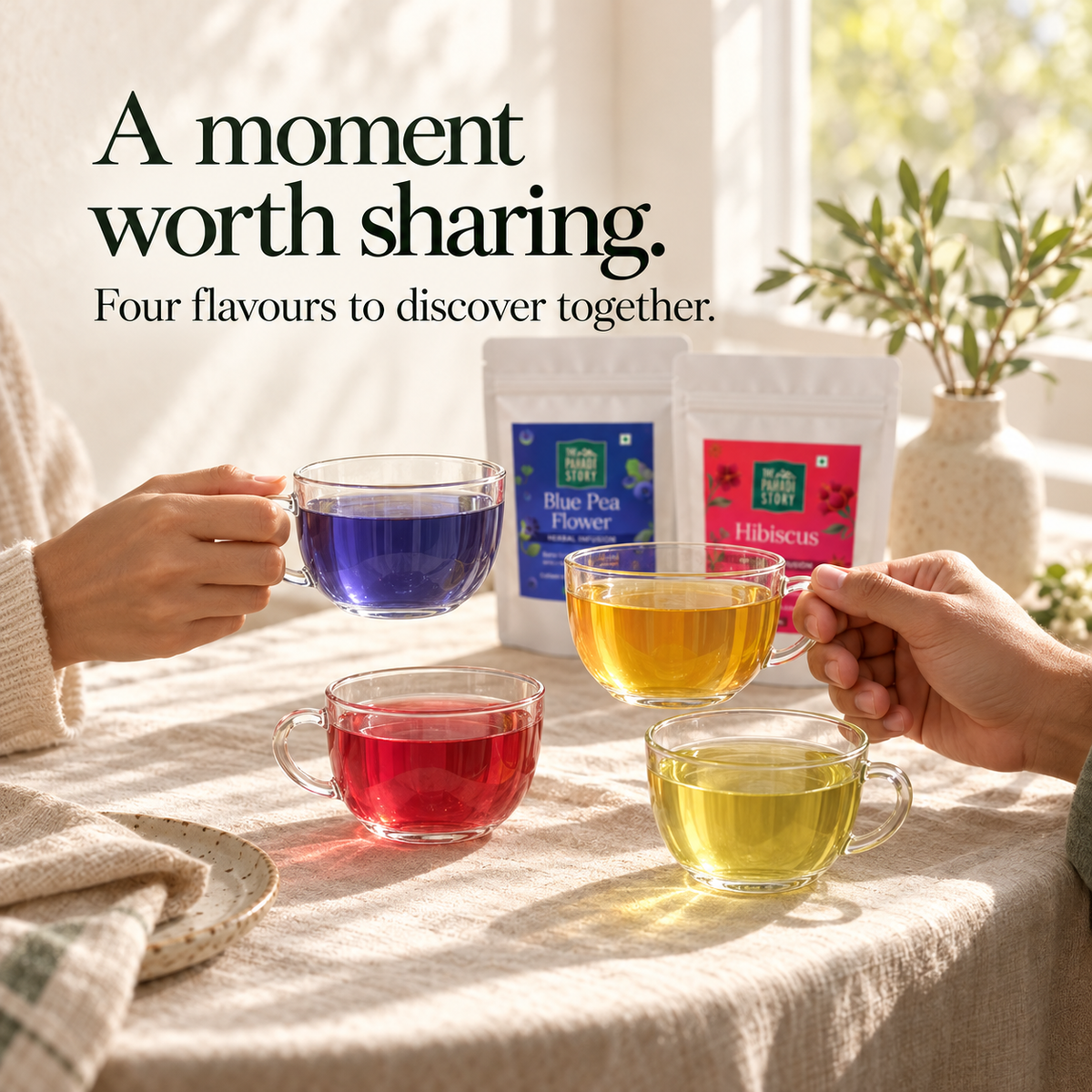Herbal Tea Discovery Collection - Pack of 4 (50 Grams)