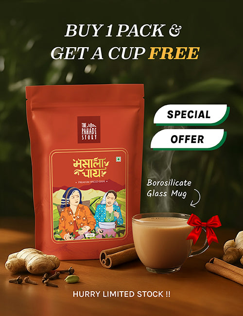 Masala Chai Pack of 450g (Get 1 Cups Free)