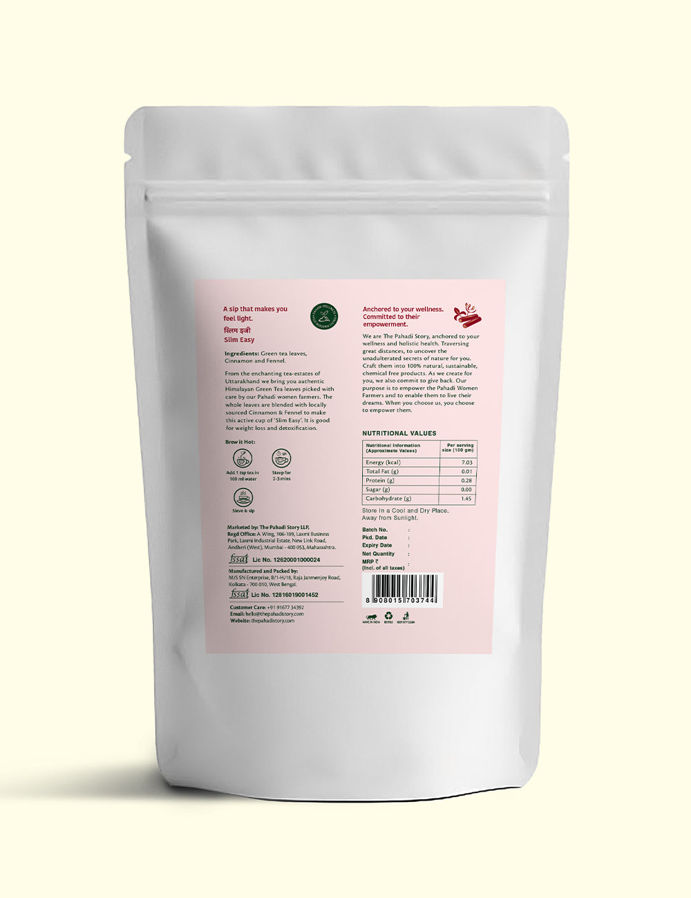 Slim Easy Tea - Green Tea for Weight Loss