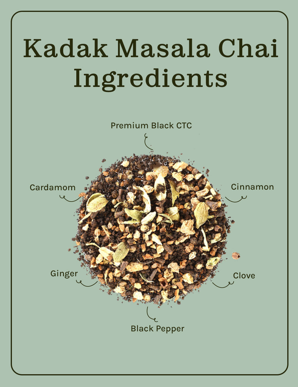 Masala Chai Pack of 450g (Get 2 Cups & 3 Tea Samples for Free)