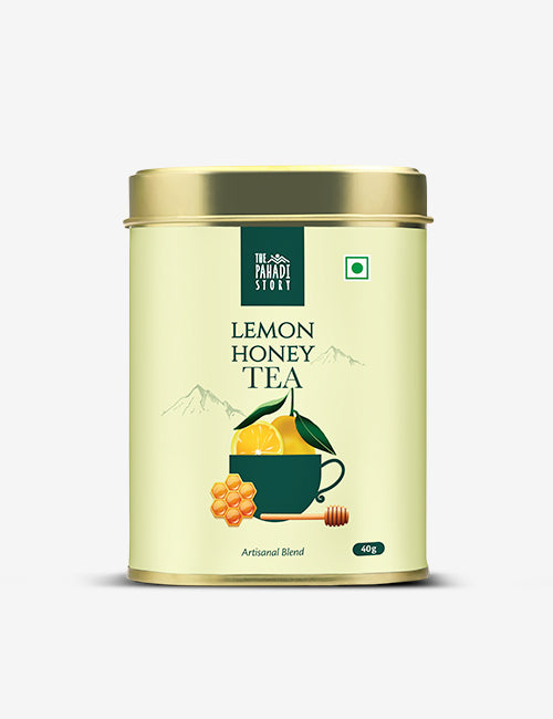 Strawberry, Peach, and Lemon Honey Green Tea Trio - The Pahadi Story 