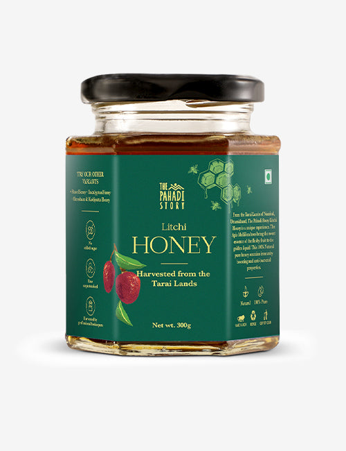 Flavourful Litchi Honey - The Pahadi Story 