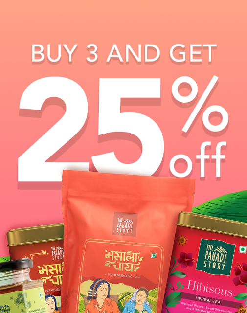 Buy 3 Get 25% OFF - Birthday Special Offer