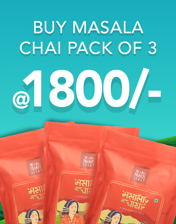 Masala Chai Pack of 3 at ₹1800 - Birthday Special Offer