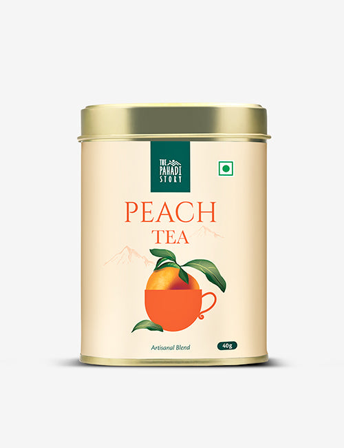 Lemon Honey Green Tea and Peach Tea Combo - The Pahadi Story 