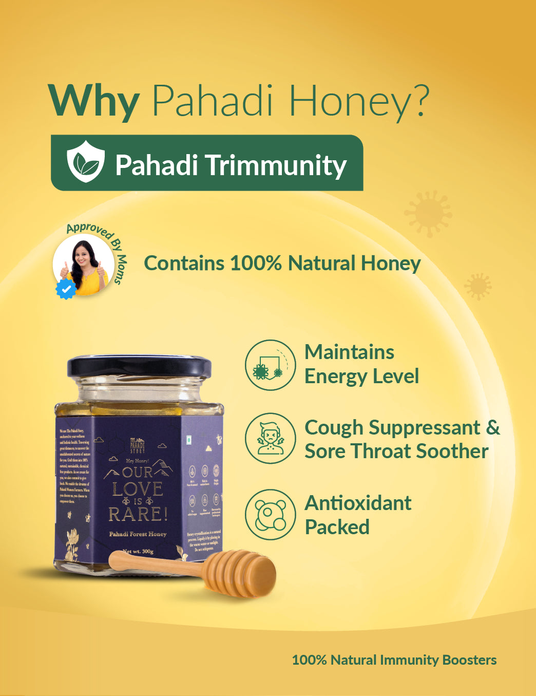 Pahadi Trimmunity - Pahadi Honey