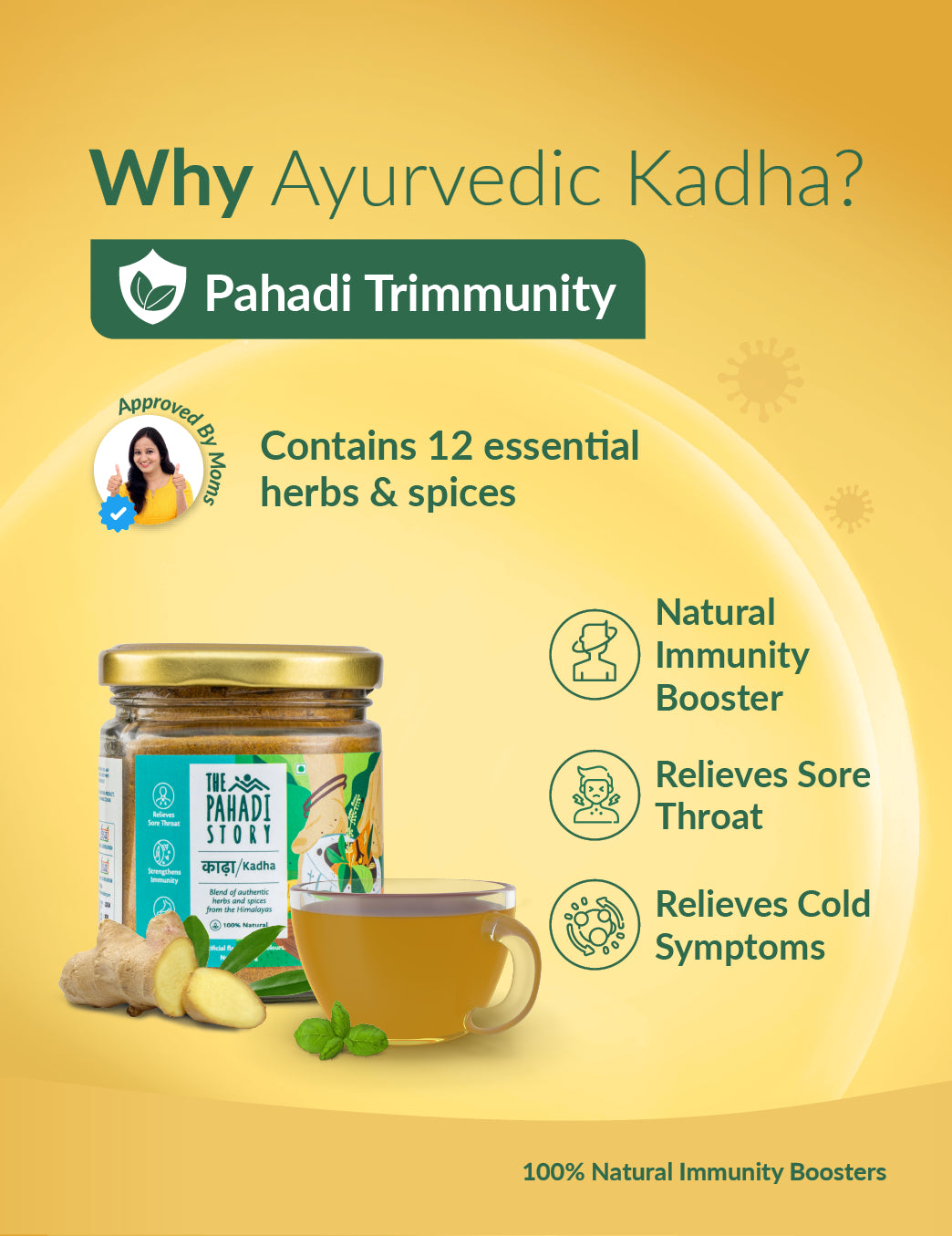 Pahadi Trimmunity - Ayurvedic Kadha