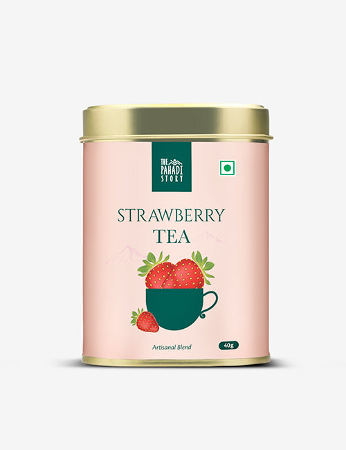 Strawberry and Peach Tea Combo: - The Pahadi Story 