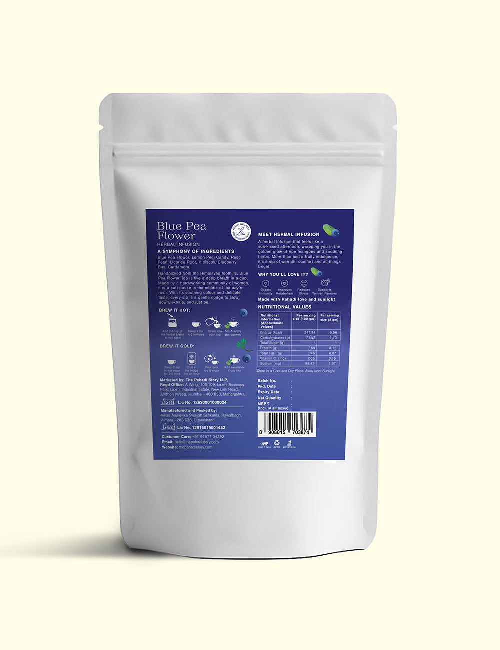 Butterfly Pea Flower Tea