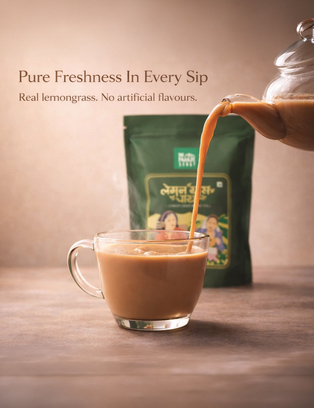 Refreshing Lemongrass Tea