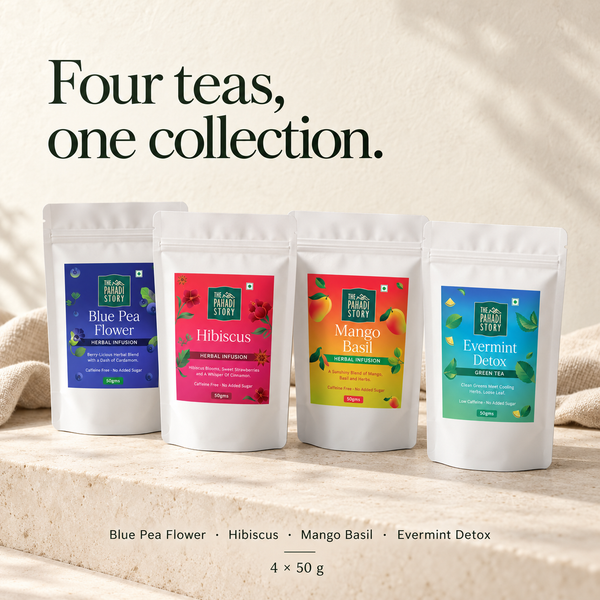 Herbal Tea Discovery Collection - Pack of 4 (50 Grams)