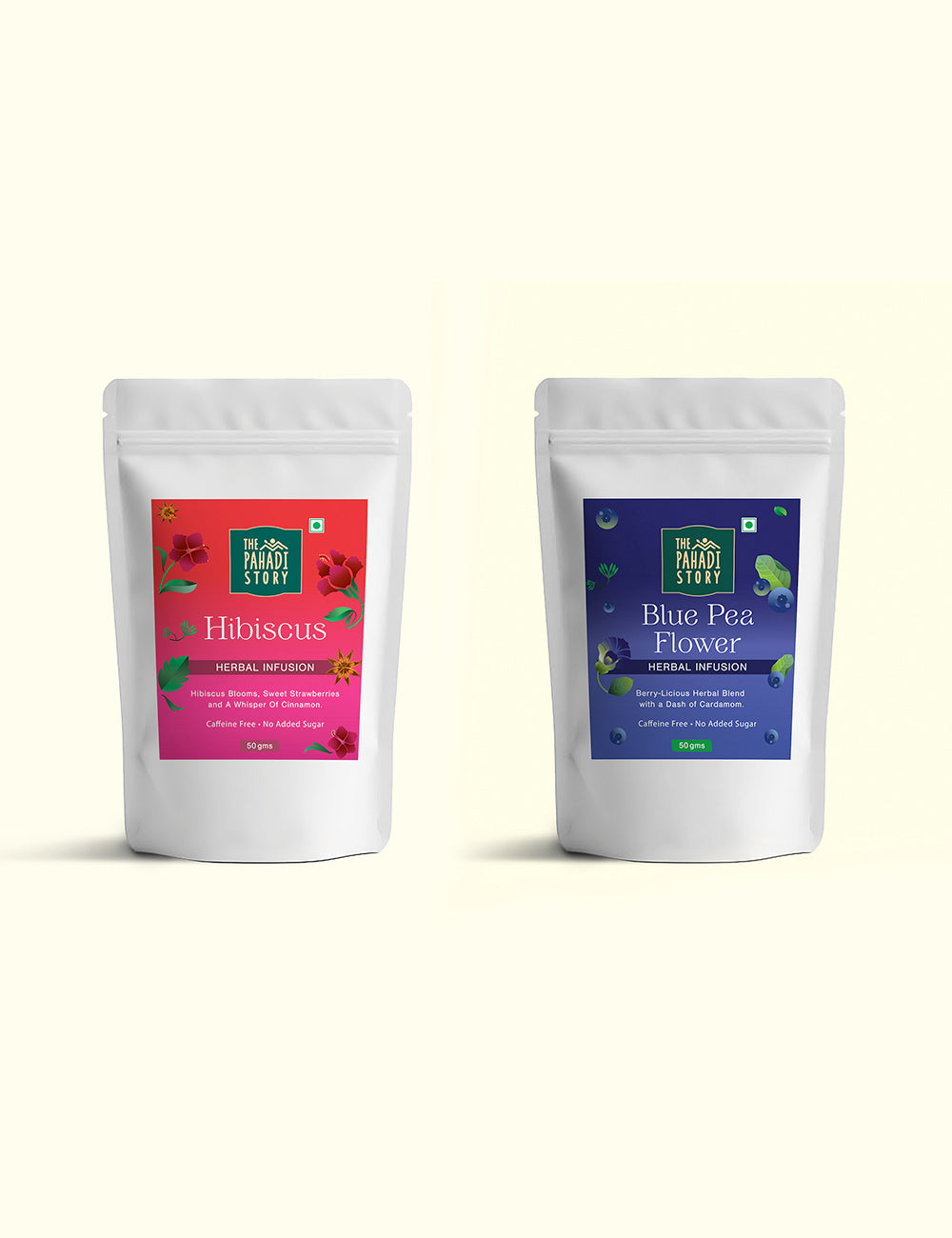 Floral Favourites Herbal Tea Combo - Pack of 2