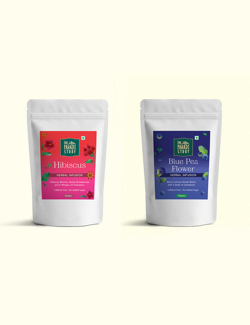 Floral Favourites Herbal Tea Combo - Pack of 2