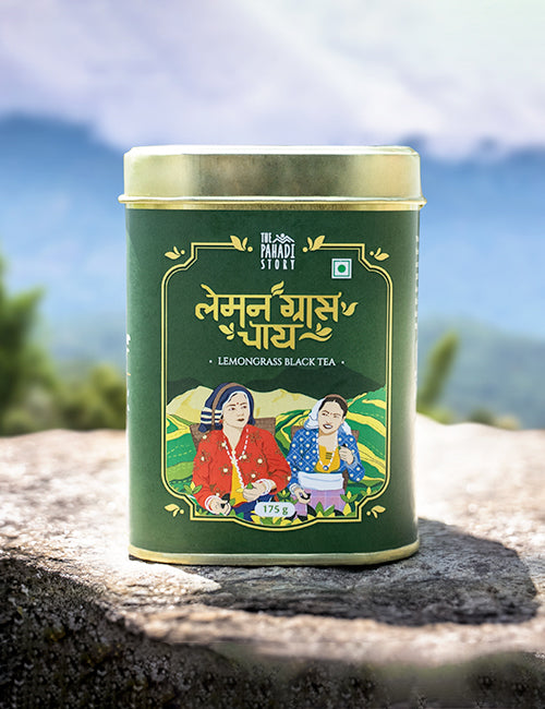 Refreshing Lemongrass Chai - The Pahadi Story 