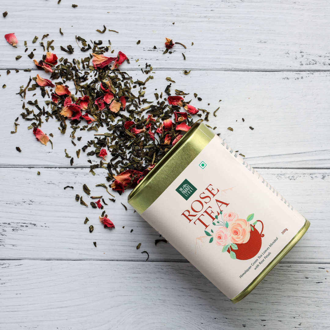 Rose Green Tea 