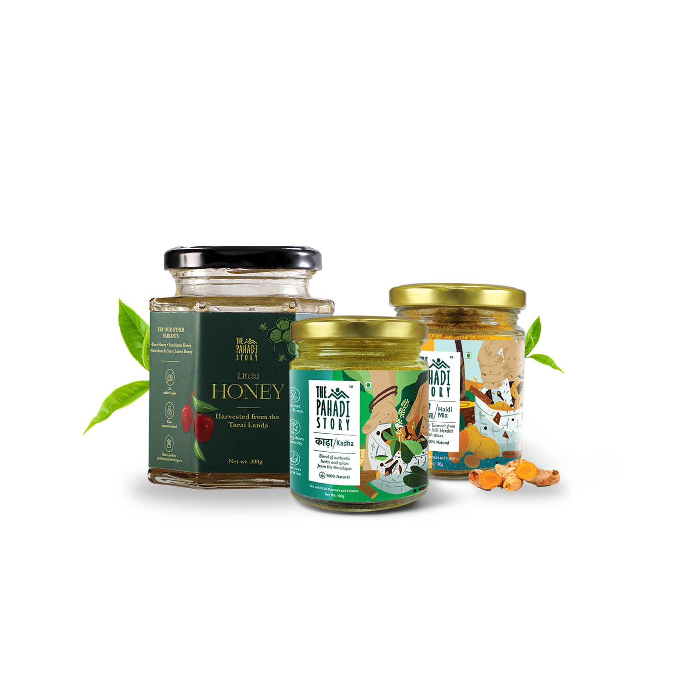 Get Immune Honey Combo (Eucalyptus Edition) - The Pahadi Story 